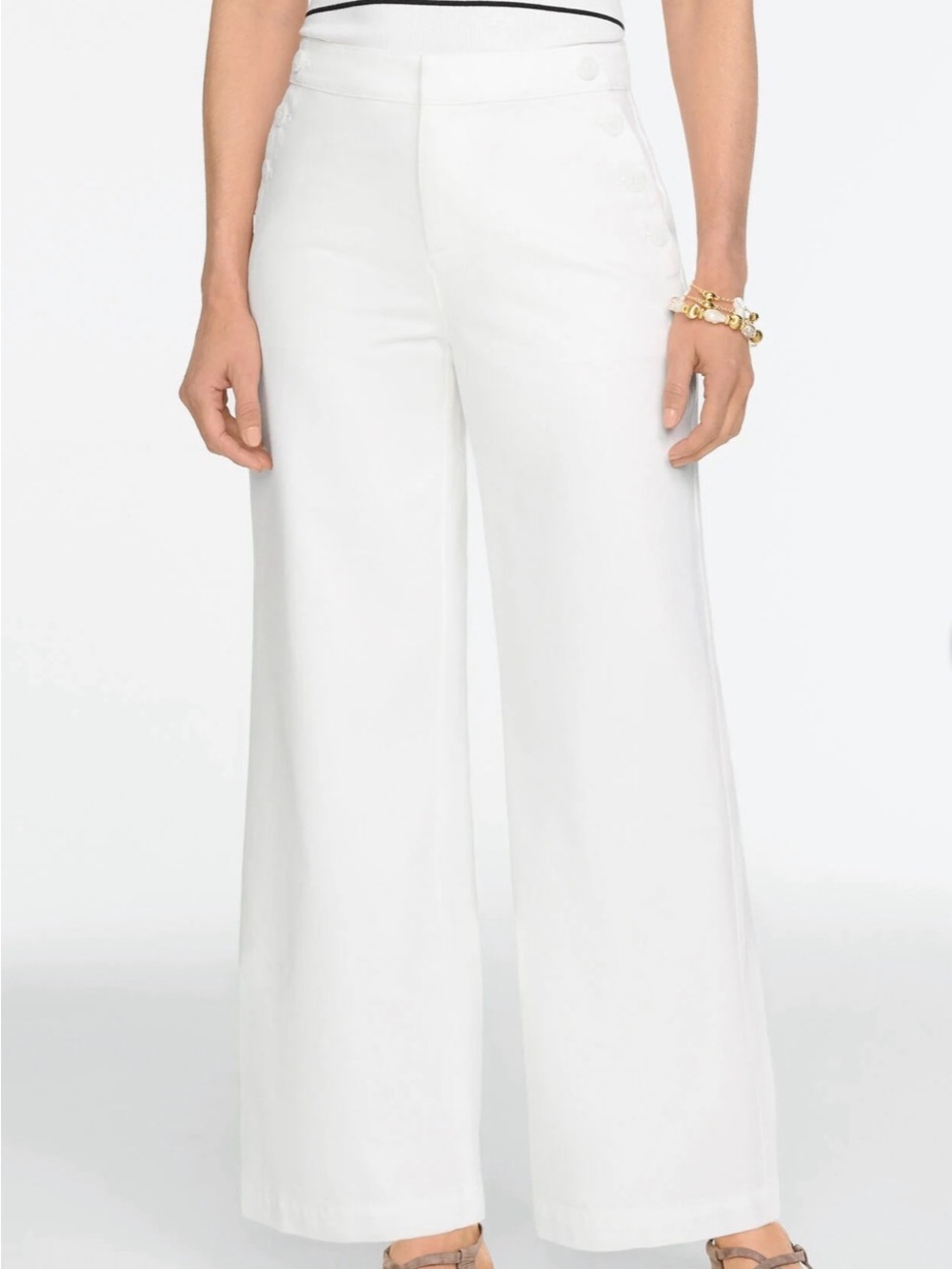 NWT Talbots Relaxed Wide Legged Jean